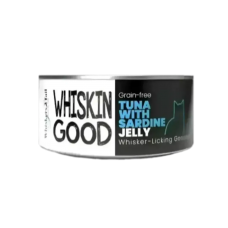 WhiskinGood Wet Food Tuna w/Sardine in Jelly 70g, 506969, cat Wet Food, WhiskinGood, cat Food, catsmart, Food, Wet Food